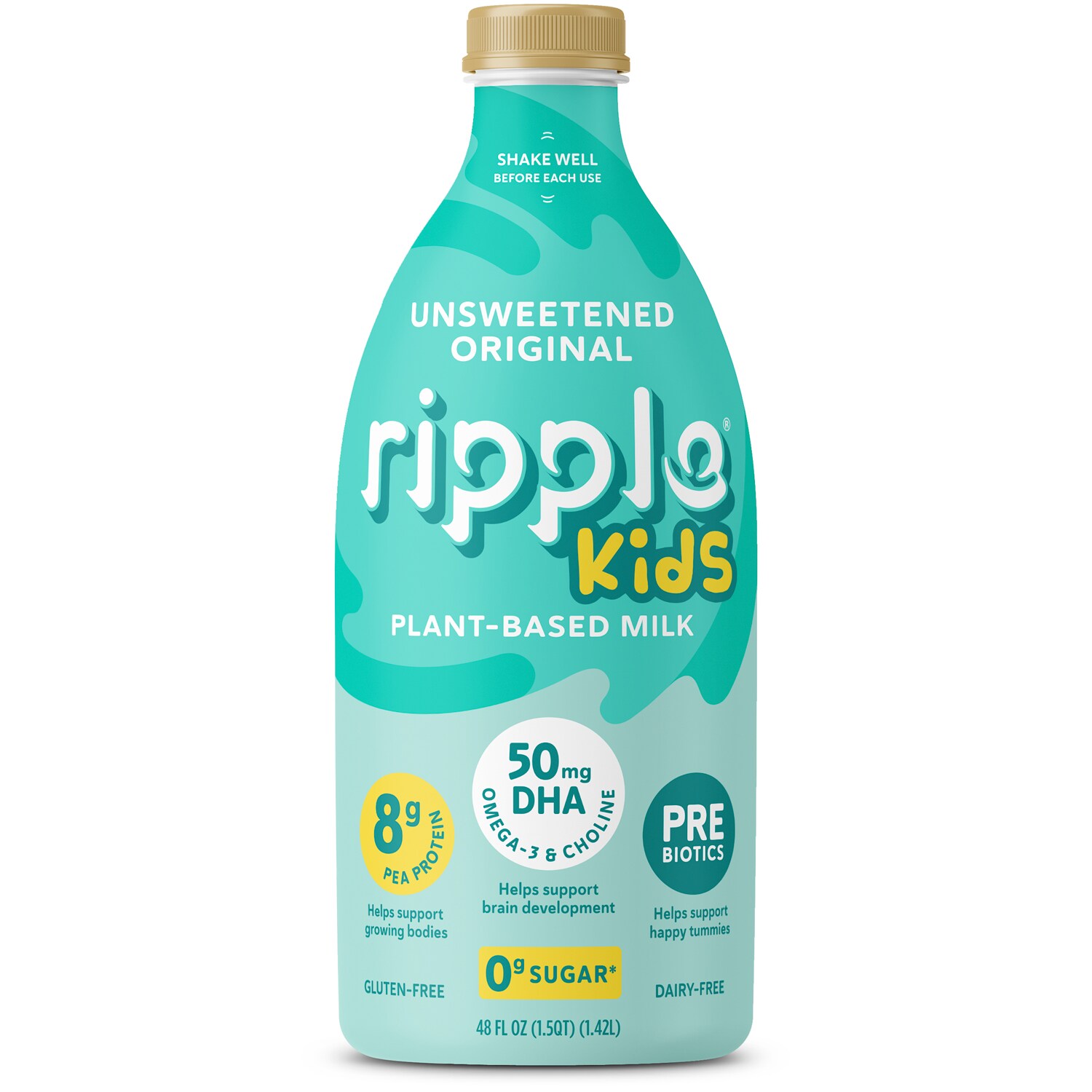 Ripple Kids Dairy-Free Milk, Original Unsweetened