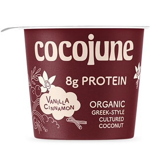 Cocojune Organic Cultured Coconut Yogurt, Vanilla Cinnamon