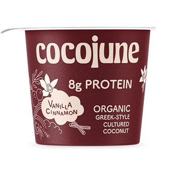 Cocojune Organic Cultured Coconut Yogurt, Vanilla Cinnamon