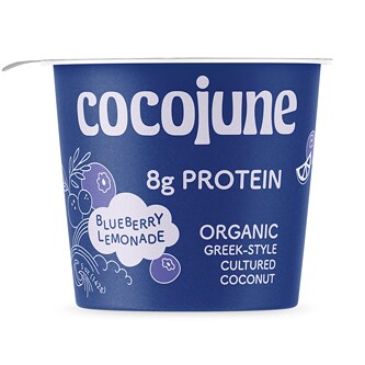 Cocojune Organic Cultured Coconut Yogurt, Blueberry Lemonade