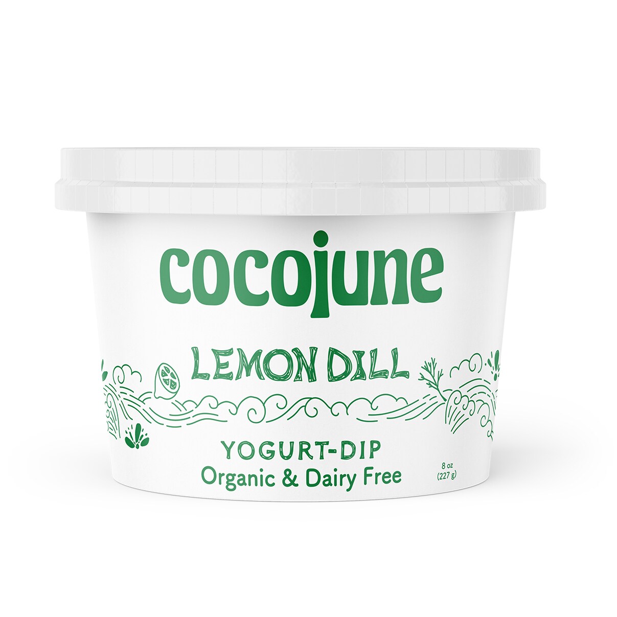 Cocojune Organic Yogurt Dip, Lemon Dill