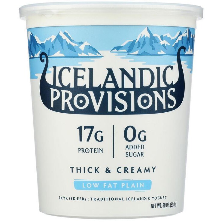 Icelandic Provisions Skyr Yogurt, Low Fat