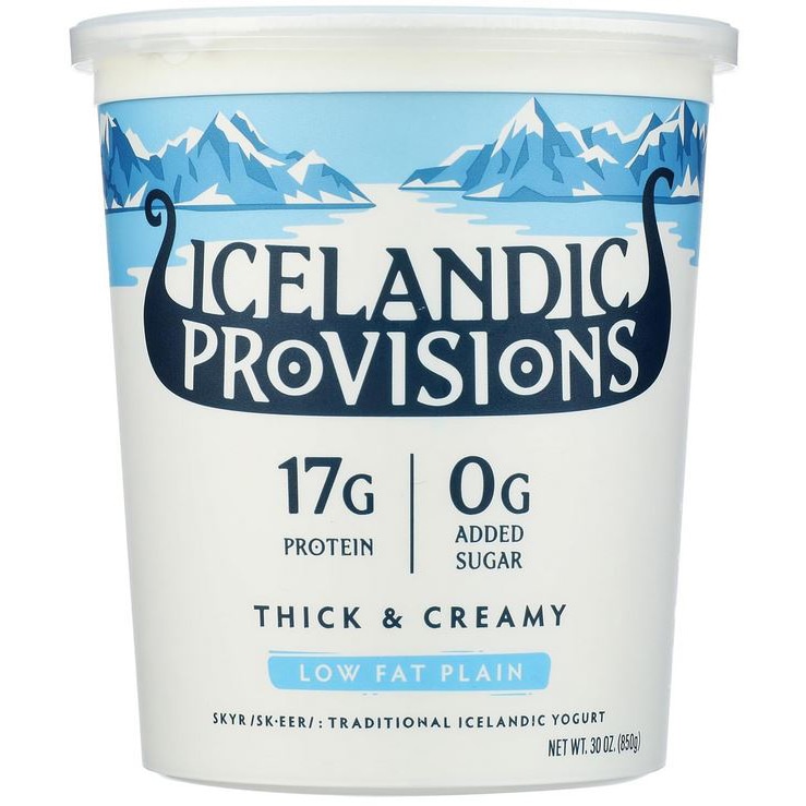 Icelandic Provisions Skyr Yogurt, Low Fat