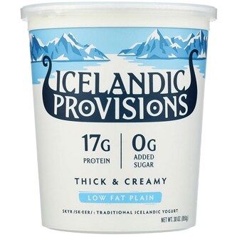 Icelandic Provisions Skyr Yogurt, Low Fat