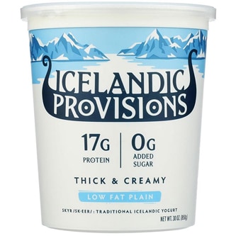 Icelandic Provisions Skyr Yogurt, Low Fat