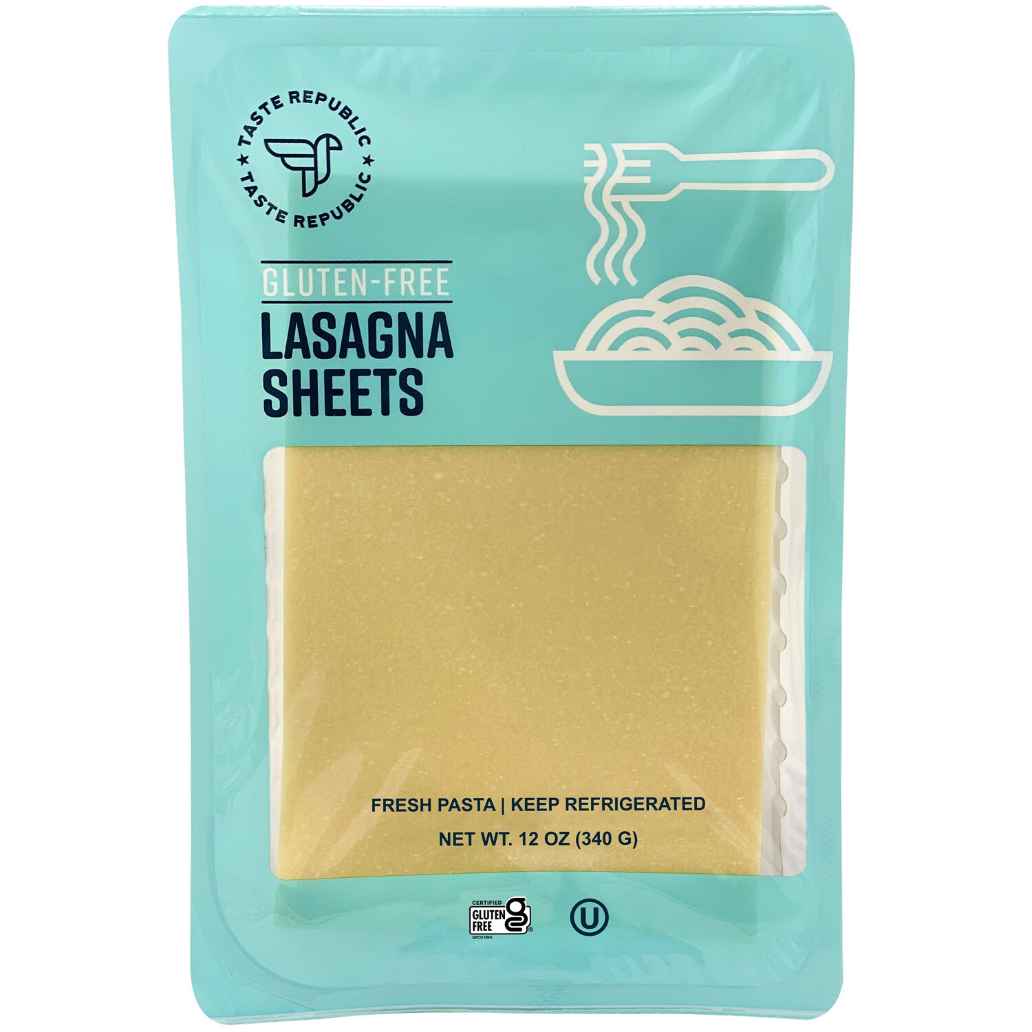 Taste Republic Gluten Free Lasagna Sheets