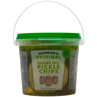 Horman's Original Kosher Dill Pickle Chips