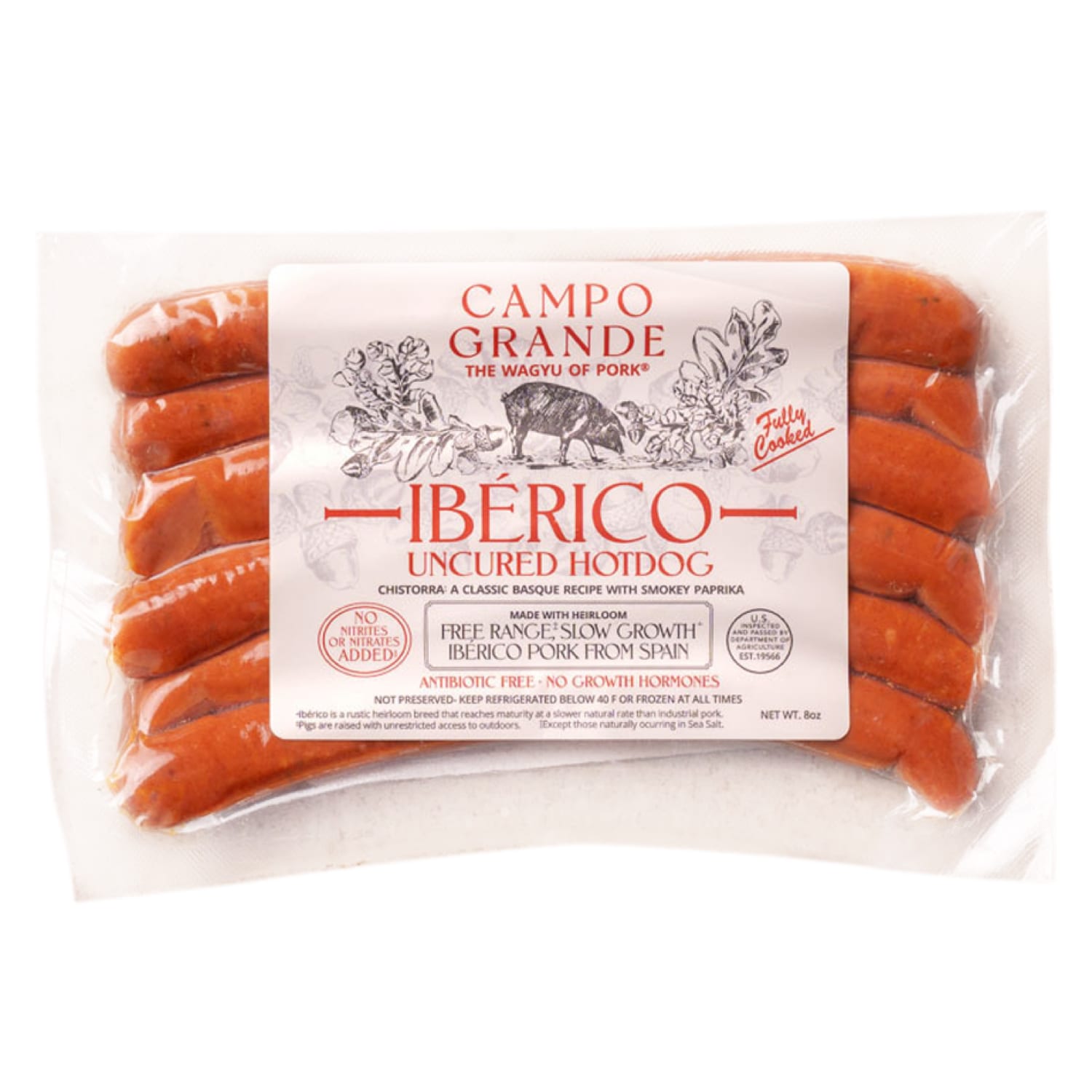 Campo Grande Ibérico Hot Dog, image 1 of 2 slides