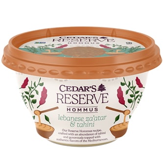 Cedar's Reserve Hommus, Lebanese Za'atar & Tahini