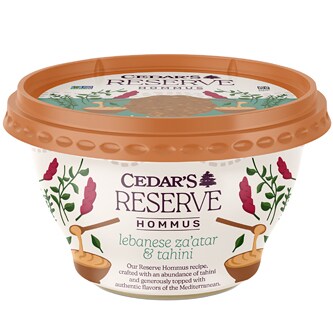 Cedar's Reserve Hommus, Lebanese Za'atar & Tahini