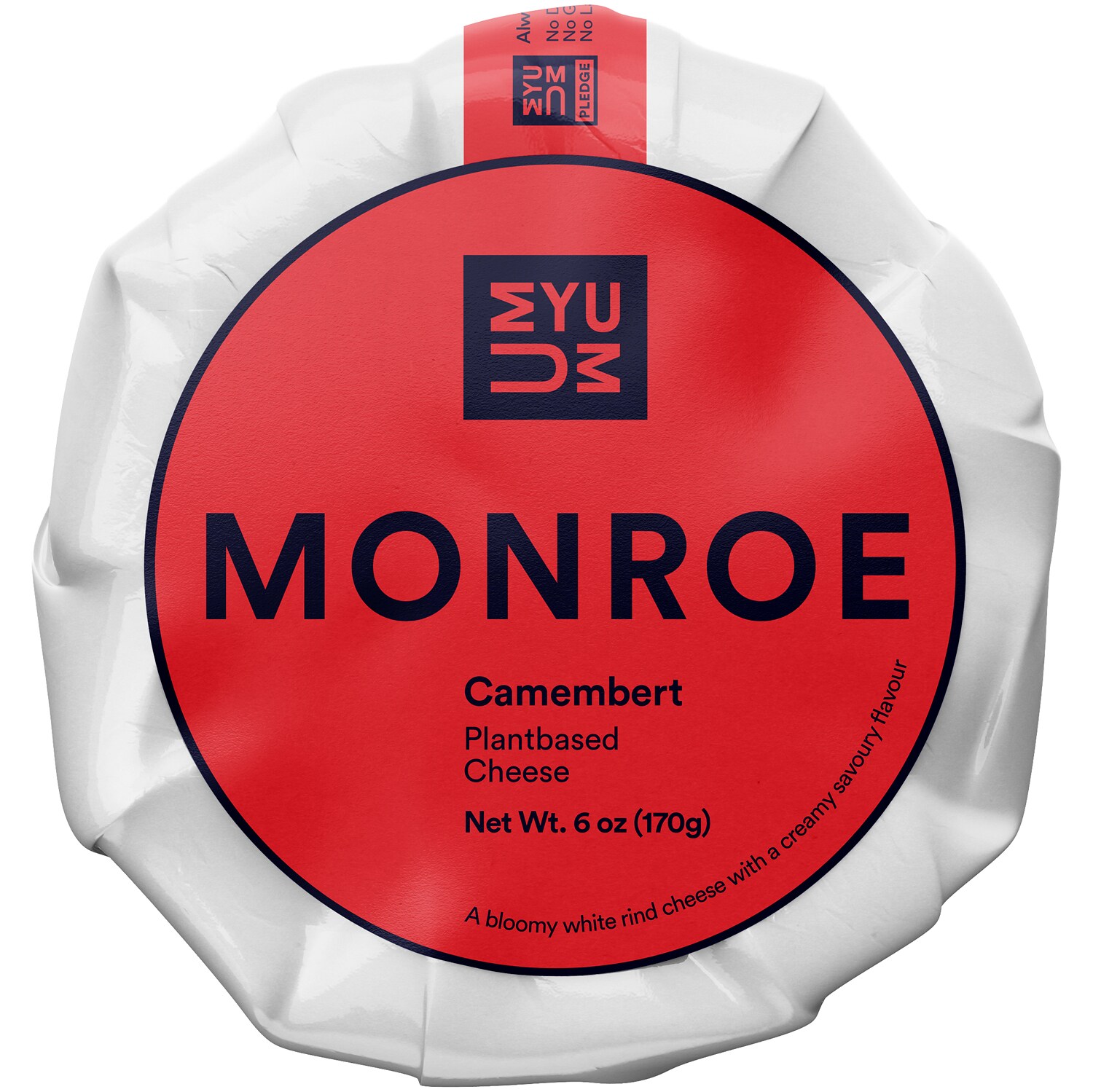 UMYUM Plantbased Cheese, Monroe Camembert