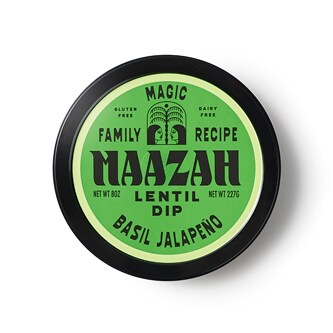 Maazah Lentil Dip, Basil Jalapeño
