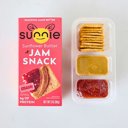 Sunnie Jam Snack, Sunflower Butter, image 2 of 2 slides