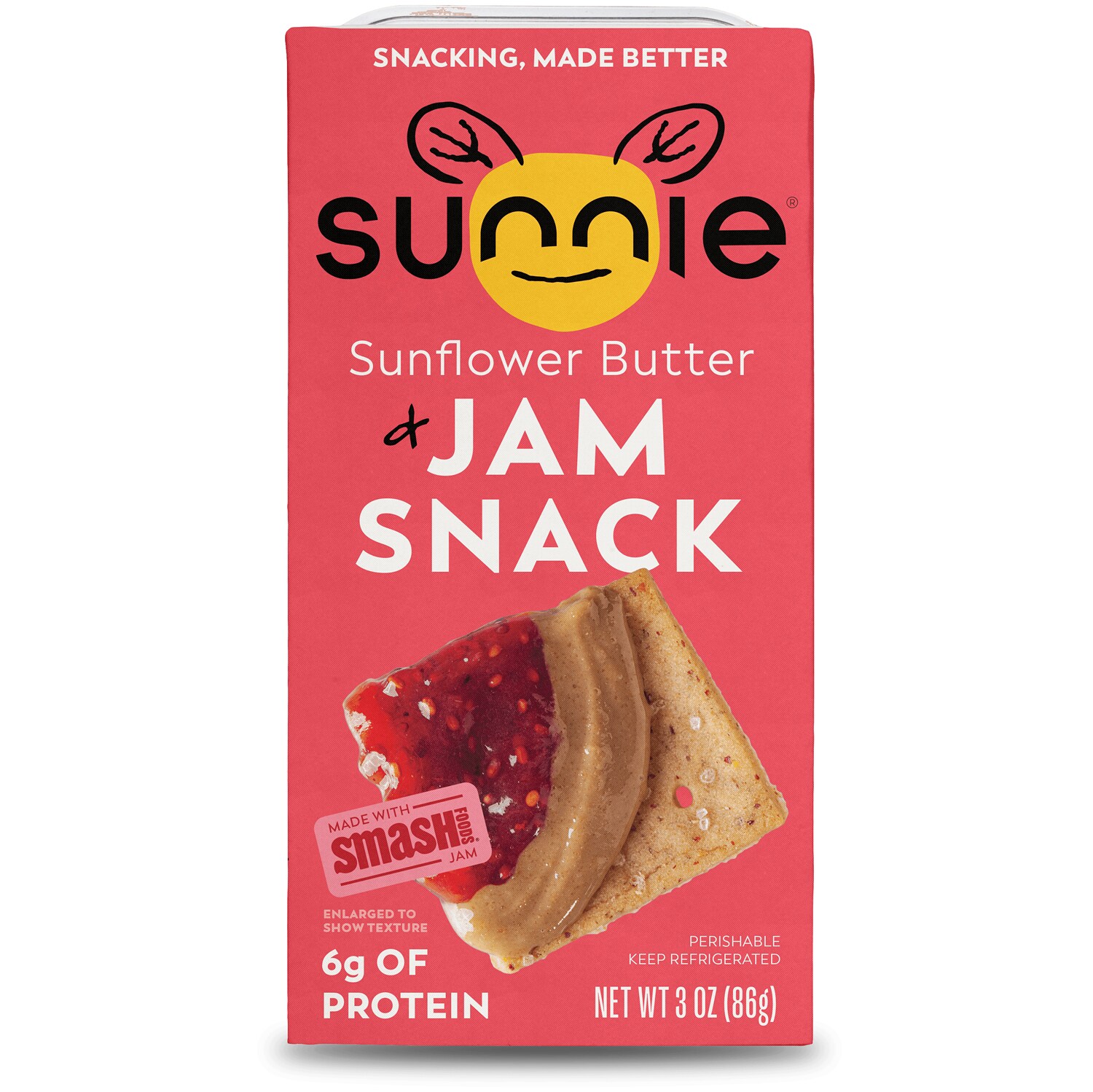 Sunnie Jam Snack, Sunflower Butter, image 1 of 2 slides
