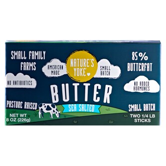 Nature's Yoke Butter, Sea Salted