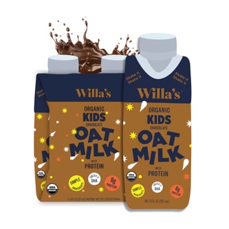 Willa's Organic Kids Oat Milk, Chocolate