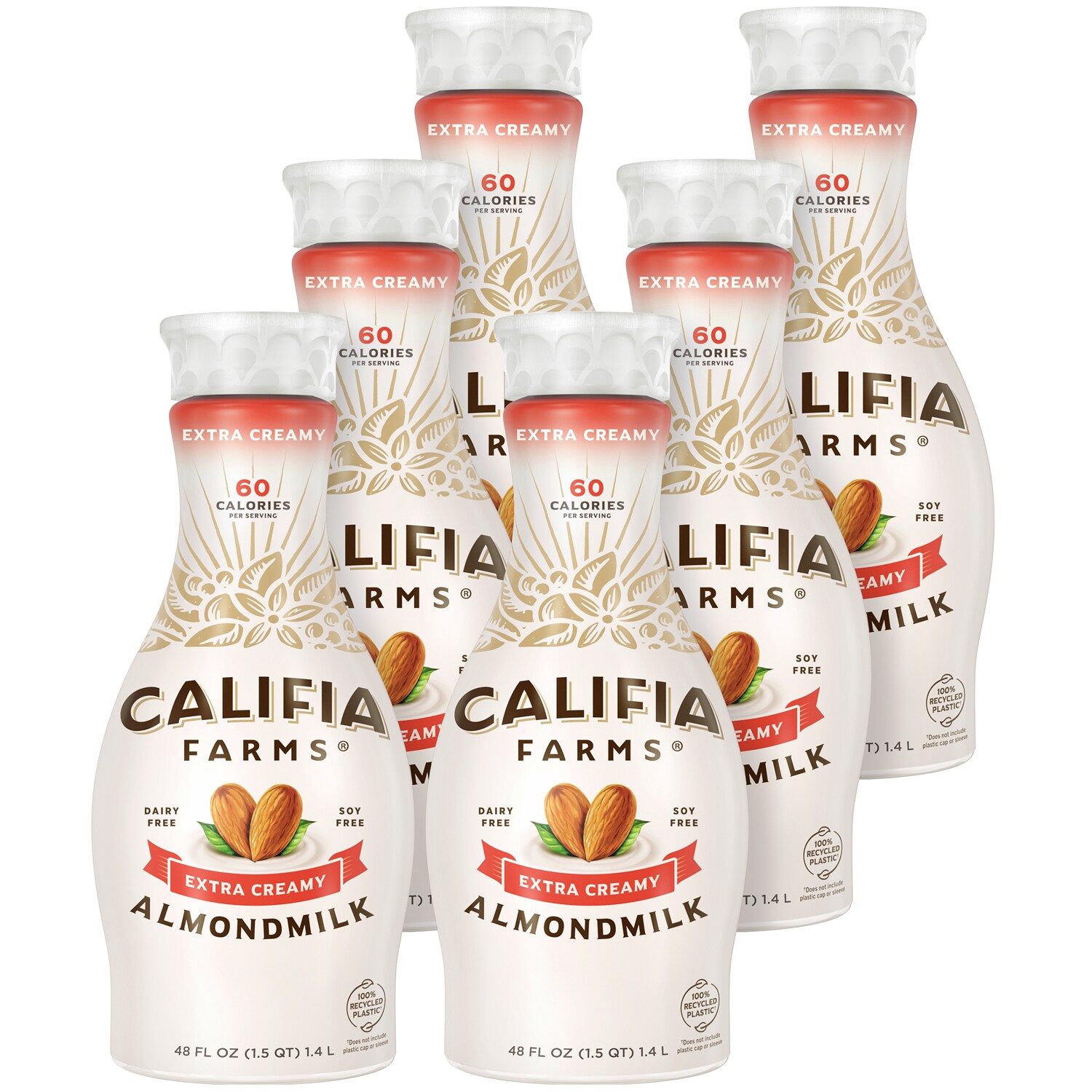 Califia Farms Almondmilk, Original, Plastic Bottles