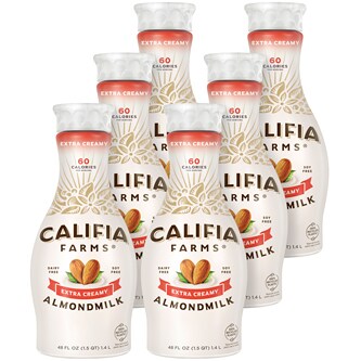 Califia Farms Almondmilk, Original, Plastic Bottles