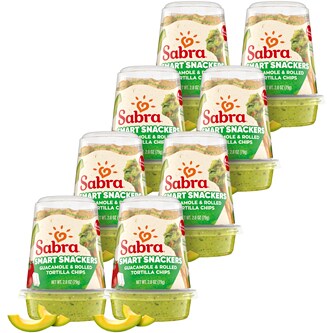 Sabra Guacamole with Tostitos Rolls Tortilla Chips, Case