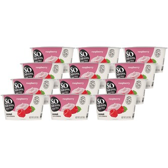 So Delicious Dairy Free Coconutmilk Yogurt Alternative, Raspberry