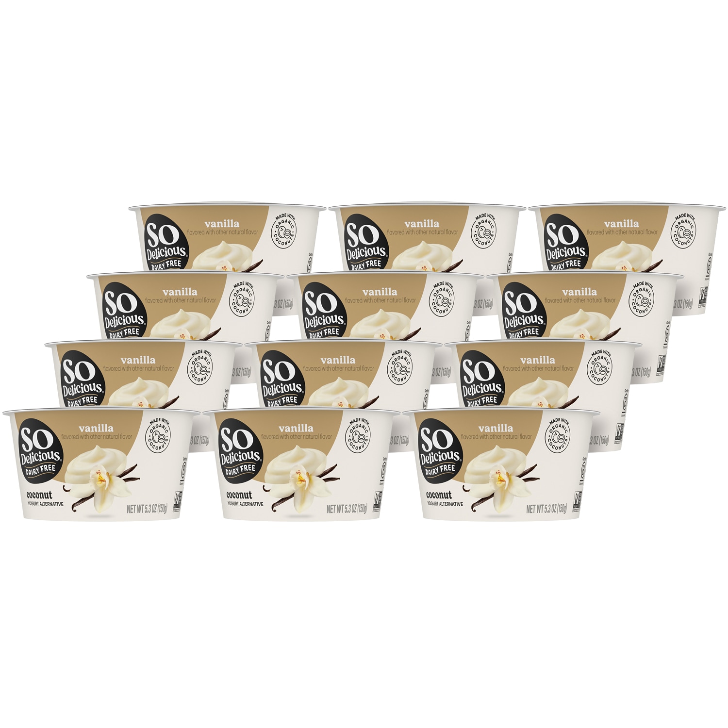 So Delicious Dairy Free Coconutmilk Yogurt Alternative, Vanilla
