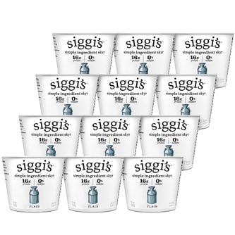 Siggi's Skyr Icelandic-Style Strained Non-Fat Yogurt, Plain