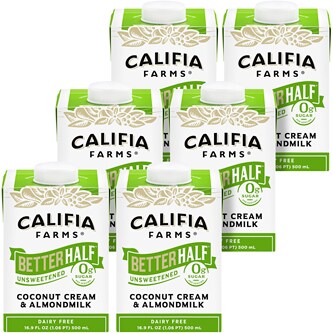 Califia Farms Better Half Coconut Cream & Almondmilk, Unsweetened