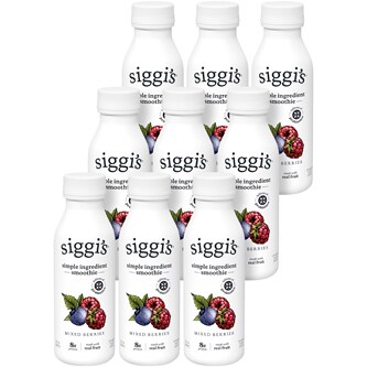 Siggi's Simple Ingredient Smoothie, Mixed Berry