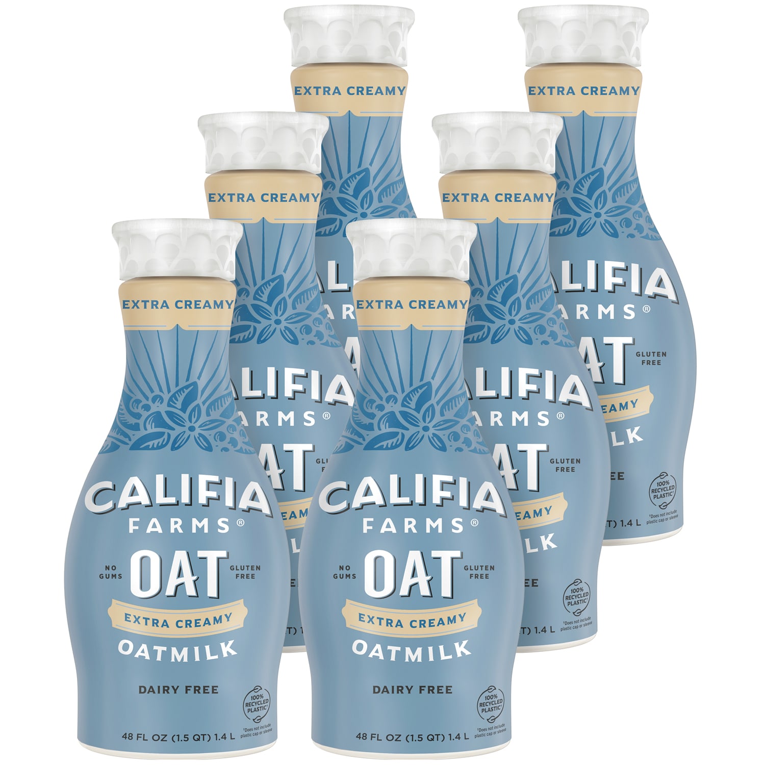 Califia Farms Oatmilk, Original, Plastic Bottles