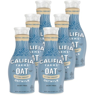 Califia Farms Oatmilk, Original, Plastic Bottles