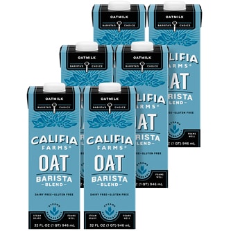 Califia Farms Oat Barista Blend, Cartons
