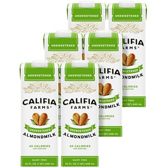 Califia Farms Almondmilk, Unsweetened, Cartons