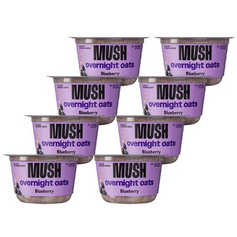 Mush Ready-to-Eat Oats, Wild Blueberry