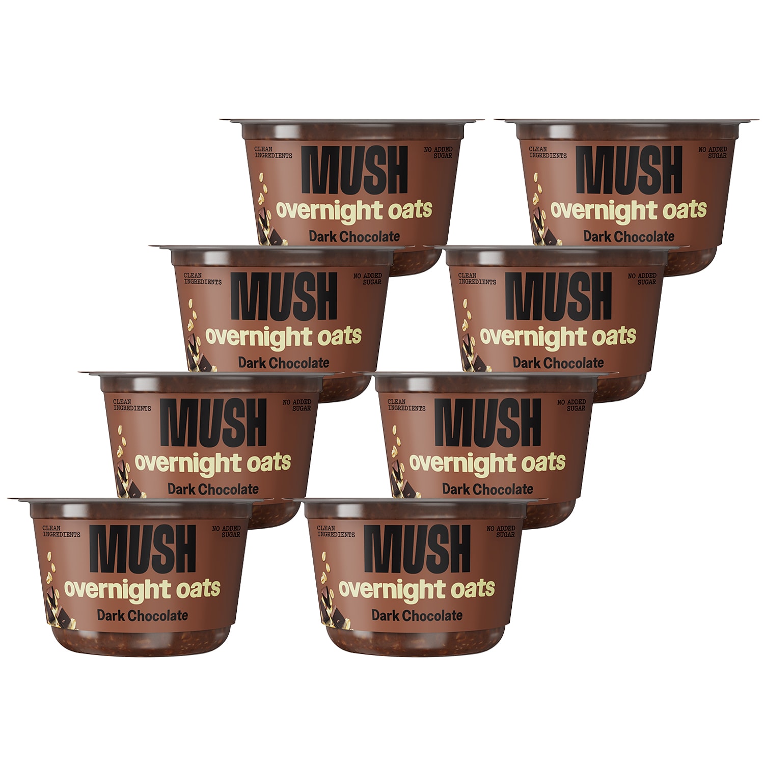 Mush Ready-to-Eat Oats, Dark Chocolate