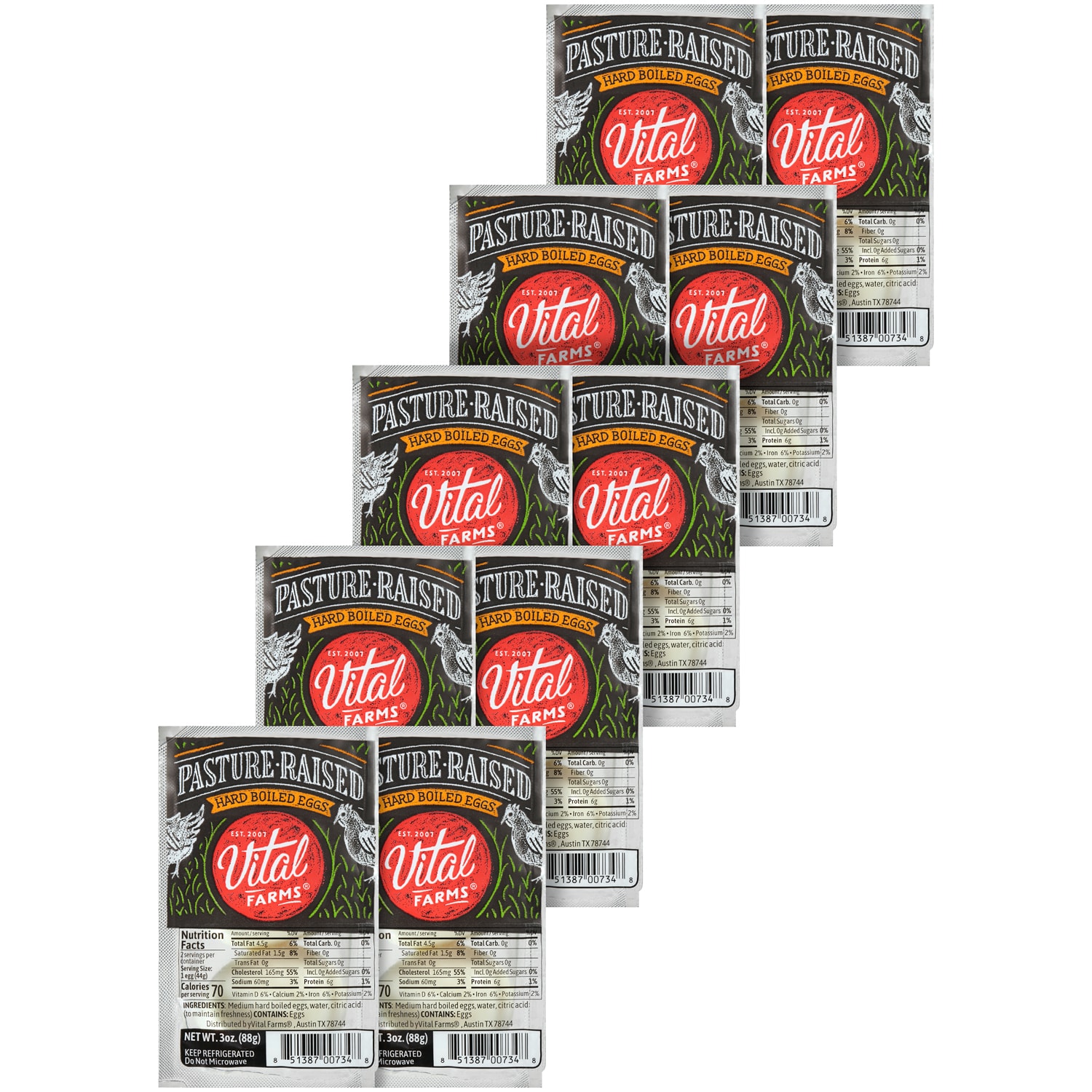 Vital Farms Pasture-Raised Hard Boiled Eggs