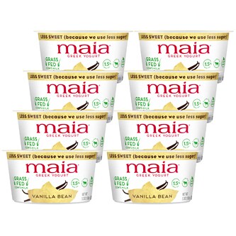 Maia Grass-Fed Greek Yogurt, Vanilla Bean