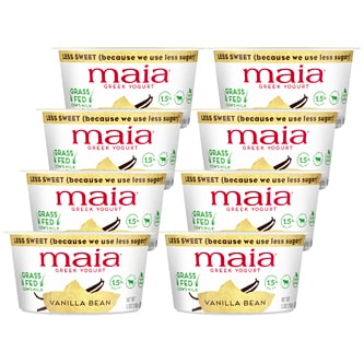 Maia Grass-Fed Greek Yogurt, Vanilla Bean