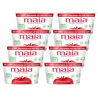 Maia Grass-Fed Greek Yogurt, Strawberry