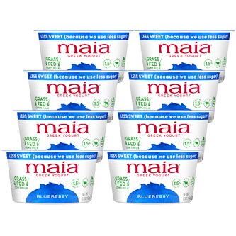 Maia Grass-Fed Greek Yogurt, Blueberry