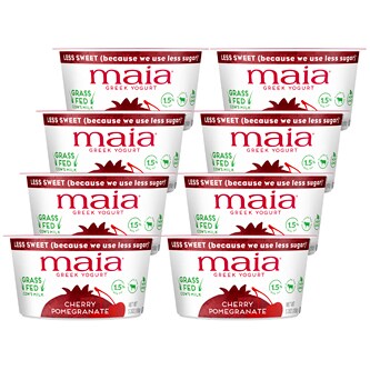 Maia Grass-Fed Greek Yogurt, Cherry Pomegranate