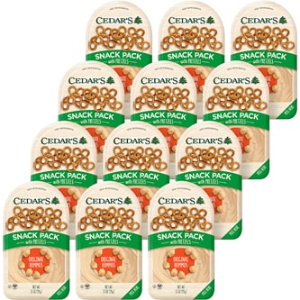Cedar's Snack Packs with Pretzels, Original