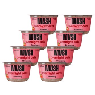 Mush Ready-to-Eat Oats, Strawberry
