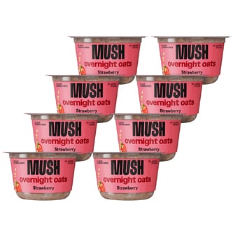 Mush Ready-to-Eat Oats, Strawberry