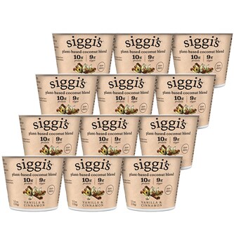 Siggi's Plant-Based Coconut Blend Yogurt, Vanilla & Cinnamon