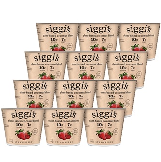 Siggi's Plant-Based Coconut Blend Yogurt, Strawberry