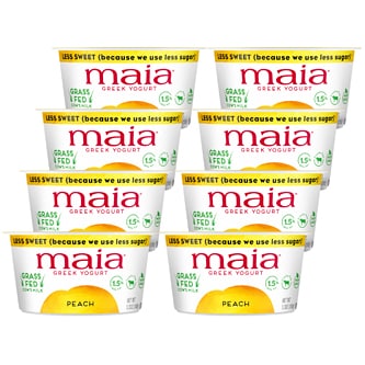 Maia Grass-Fed Greek Yogurt, Peach