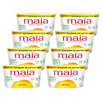 Maia Grass-Fed Greek Yogurt, Peach