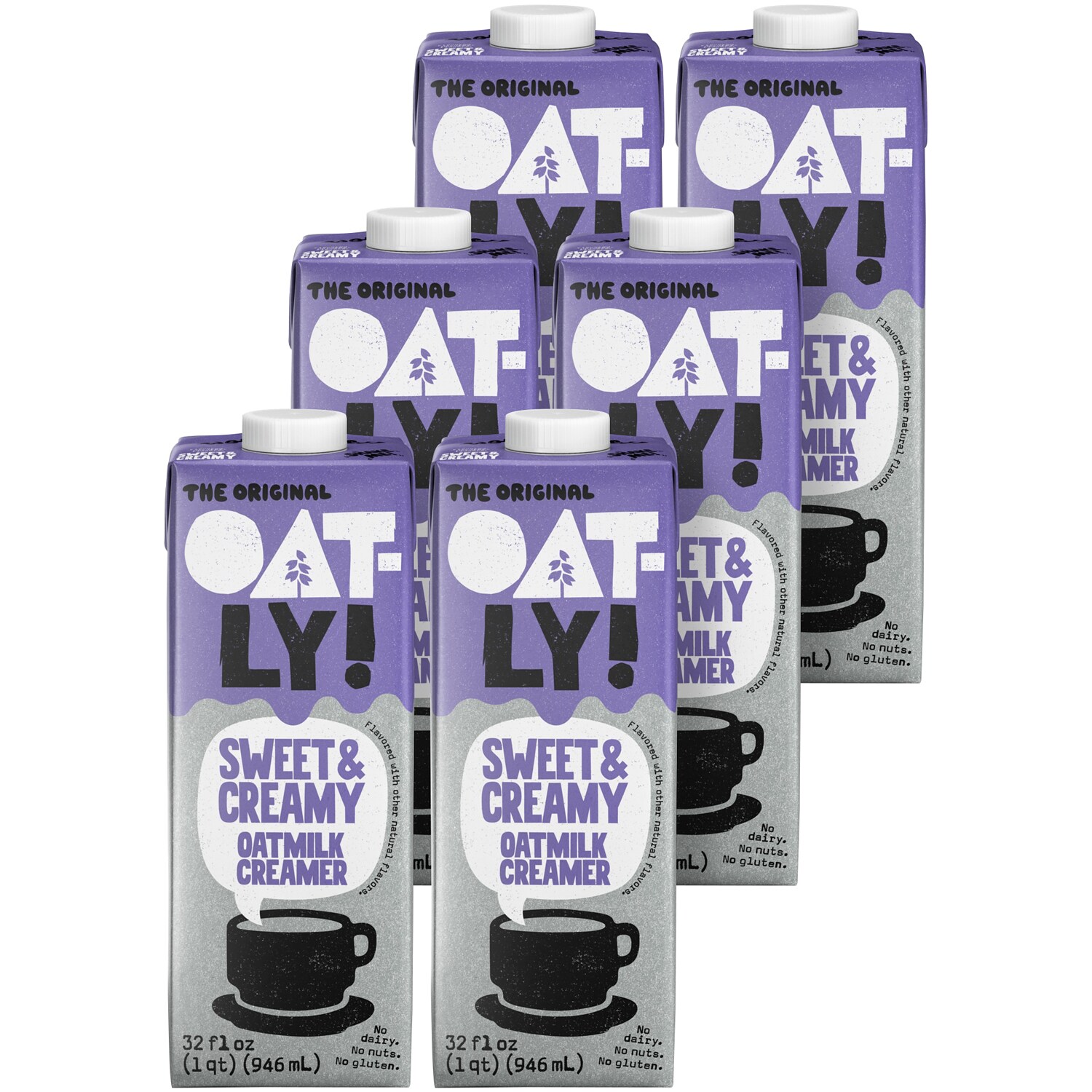 Oatly Oatmilk Creamer, Sweet & Creamy