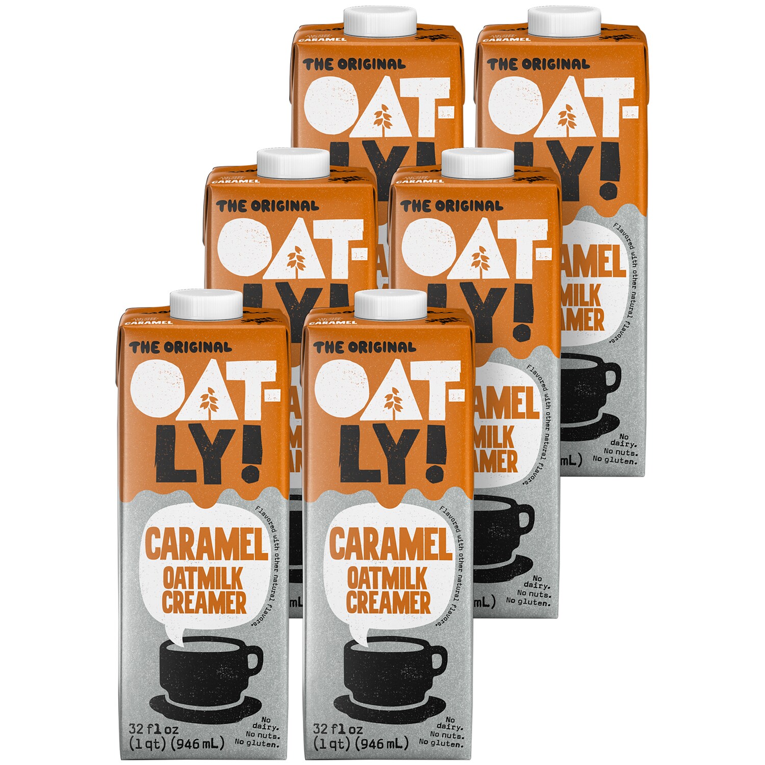 Oatly Oatmilk Creamer, Caramel