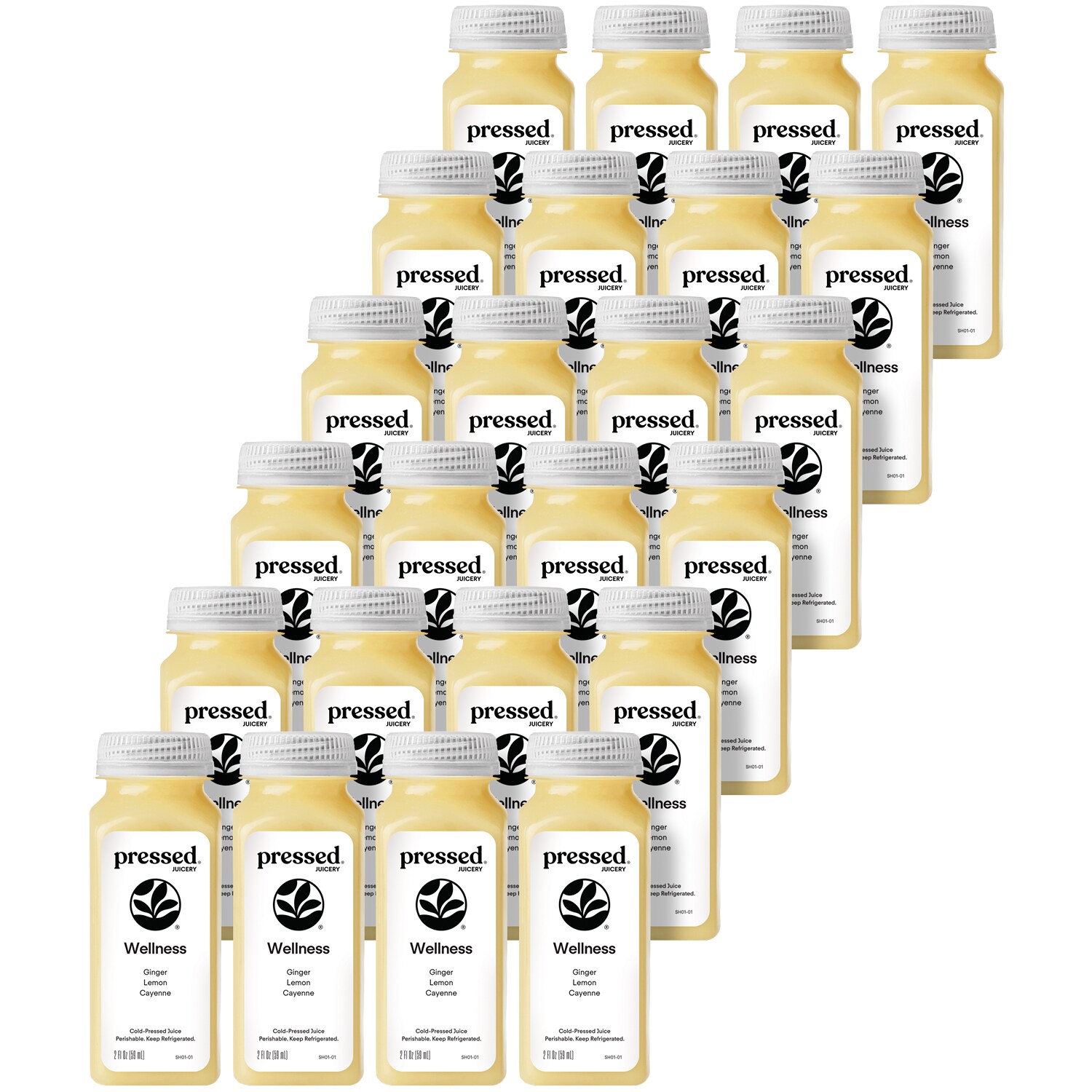 Pressed Juicery Wellness Shot, Case